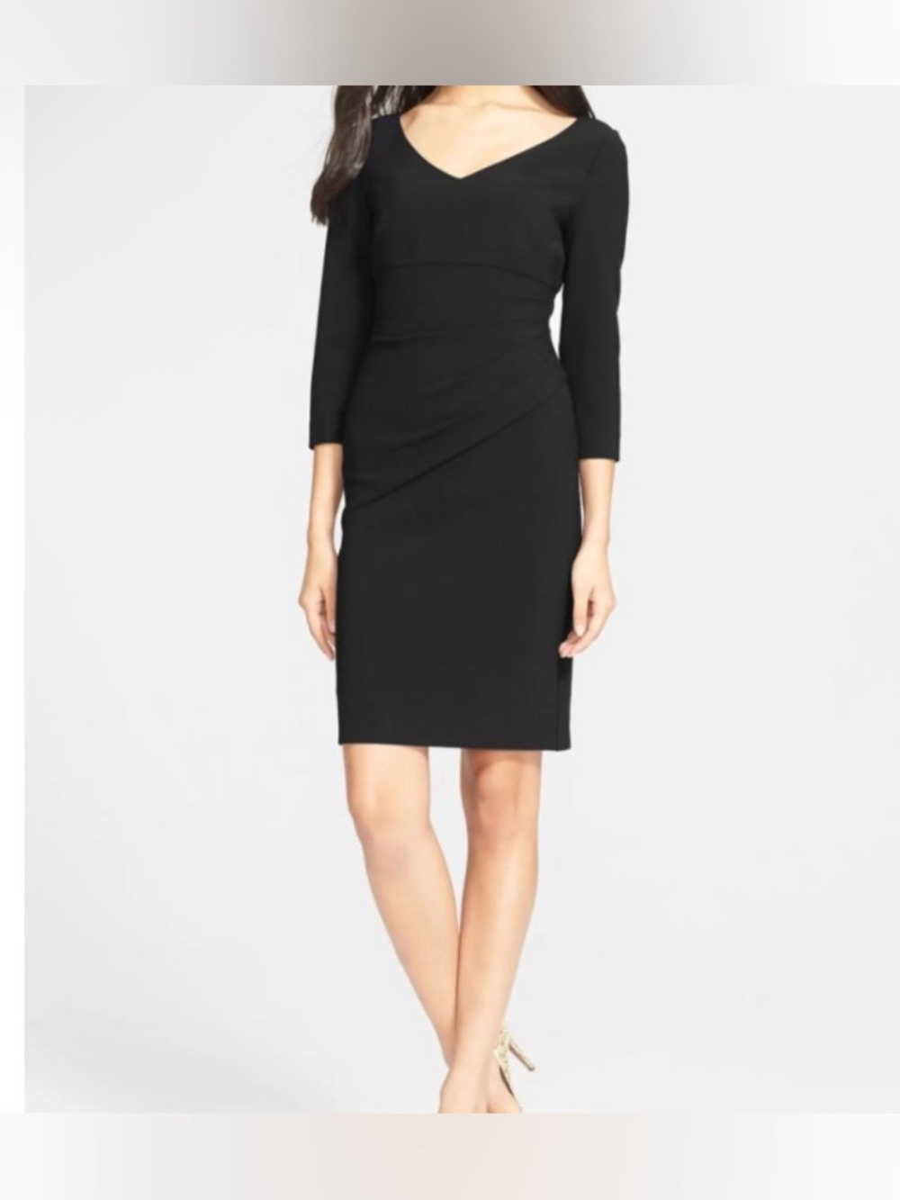 Diane von Furstenberg Bevin 3/4 Sleeve Dress NWT 4
